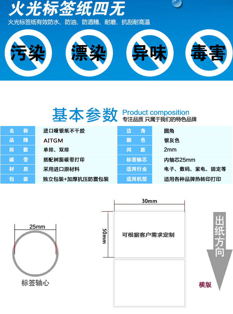 PET(聚丙烯)標簽